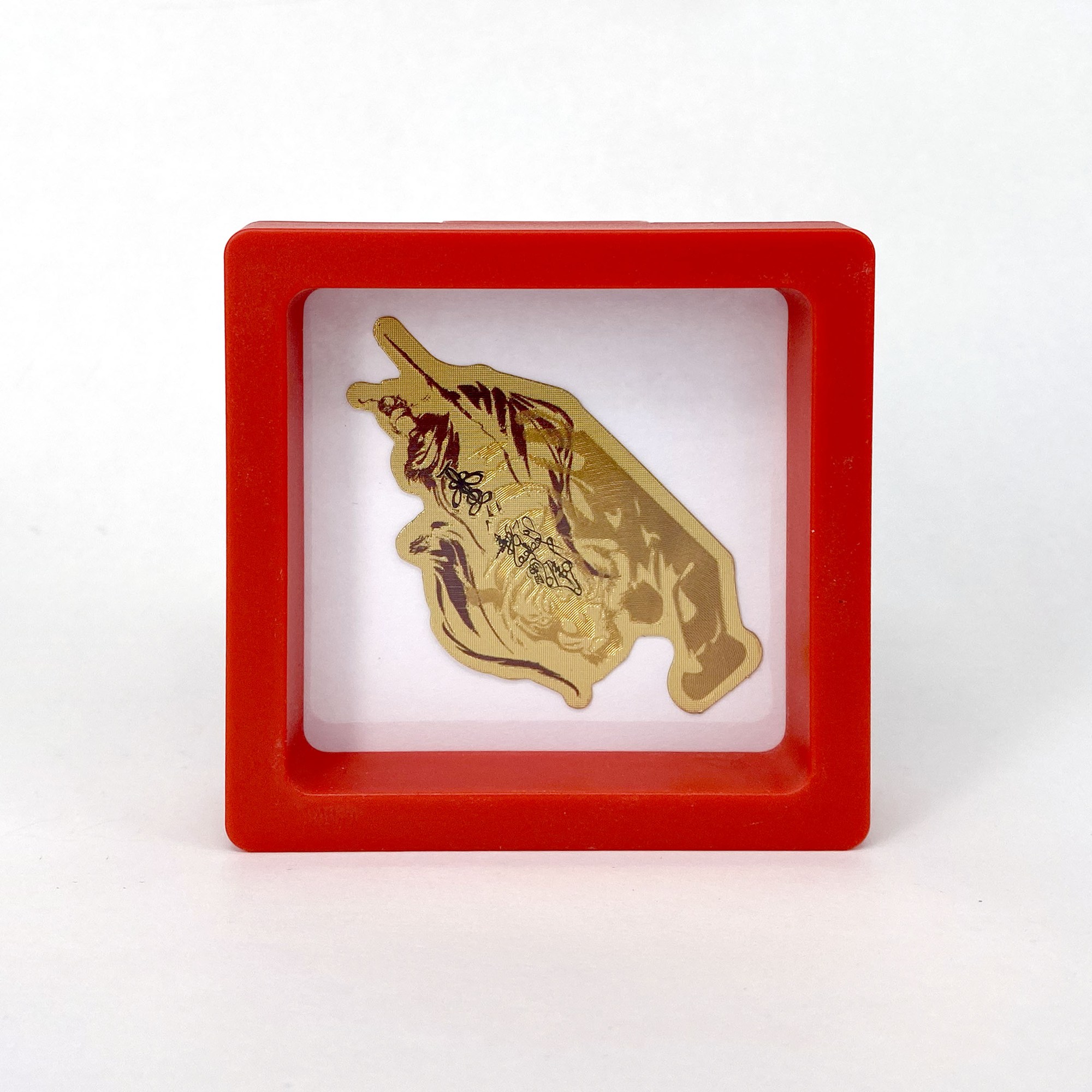 騎虎趙公明財神符手機貼